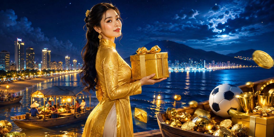 Người dùng đặt cược thể thao tại Quy Nhơn trong trang phục áo dài