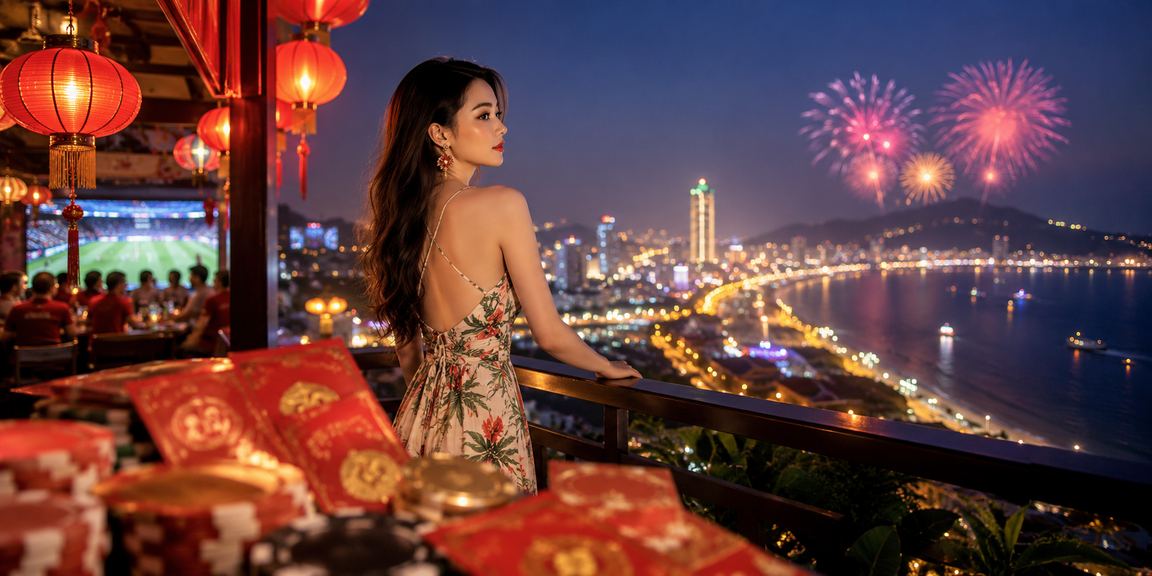 Phong bì đỏ và đèn lồng thể hiện thưởng hấp dẫn tại Vũng Tàu trên nền tảng ct6